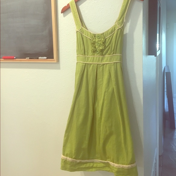 🌱Jessica Simpson Spring green dress🌸 - Picture 2 of 5
